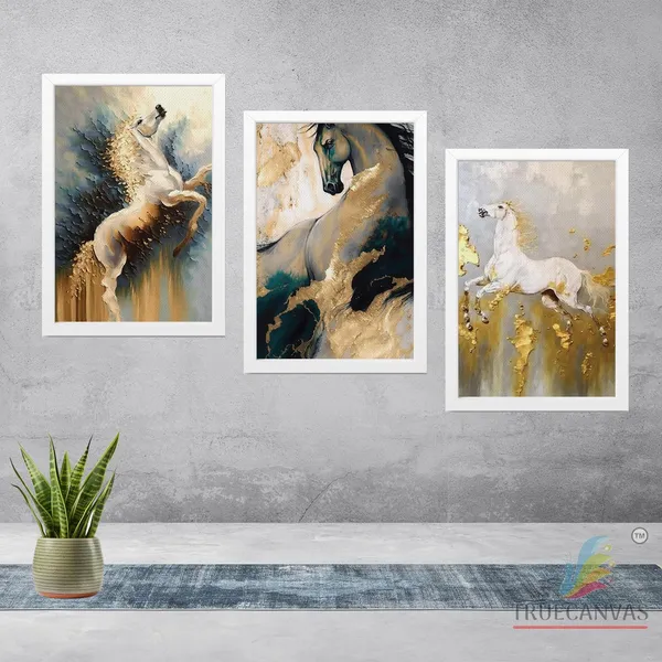 White__Abstract_Canvas_Painting_Set_Of_3_Wall_Hanging_Frame_|_For_Home,_Living_Room_Gallery_&_Office,_White,_Size_13.50_X_19.50_Inch,_Sf153