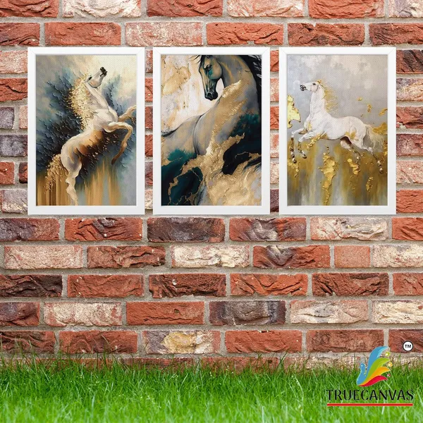 White__Abstract_Canvas_Painting_Set_Of_3_Wall_Hanging_Frame_|_For_Home,_Living_Room_Gallery_&_Office,_White,_Size_13.50_X_19.50_Inch,_Sf153