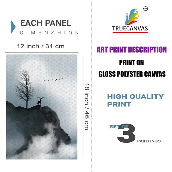 White__Abstract_Canvas_Painting_Set_Of_3_Wall_Hanging_Frame_|_For_Home,_Living_Room_Gallery_&_Office,_White,_Size_13.50_X_19.50_Inch,_Sf155