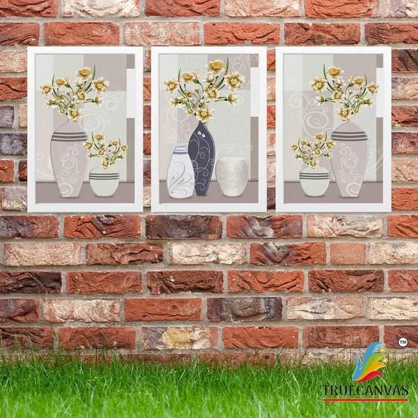 White__Abstract_Canvas_Painting_Set_Of_3_Wall_Hanging_Frame_|_For_Home,_Living_Room_Gallery_&_Office,_White,_Size_13.50_X_19.50_Inch,_Sf156