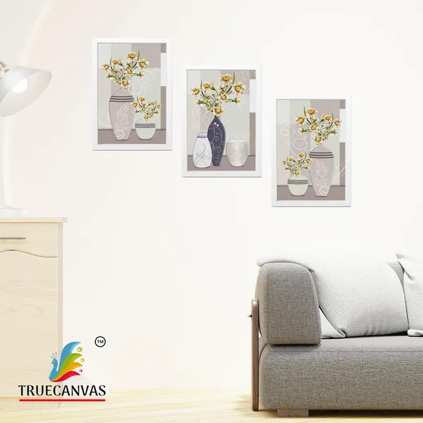White__Abstract_Canvas_Painting_Set_Of_3_Wall_Hanging_Frame_|_For_Home,_Living_Room_Gallery_&_Office,_White,_Size_13.50_X_19.50_Inch,_Sf156