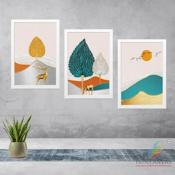 White__Abstract_Canvas_Painting_Set_Of_3_Wall_Hanging_Frame_|_For_Home,_Living_Room_Gallery_&_Office,_White,_Size_13.50_X_19.50_Inch,_Sf157