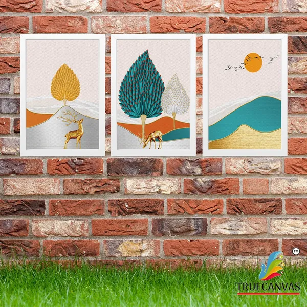 White__Abstract_Canvas_Painting_Set_Of_3_Wall_Hanging_Frame_|_For_Home,_Living_Room_Gallery_&_Office,_White,_Size_13.50_X_19.50_Inch,_Sf157