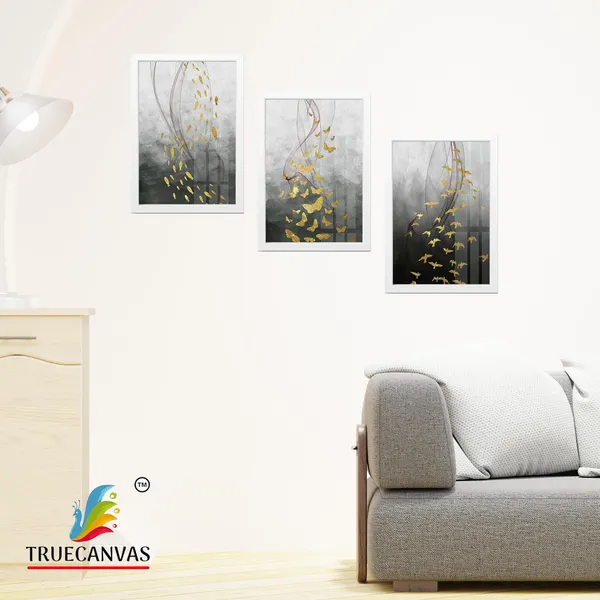 White__Abstract_Canvas_Painting_Set_Of_3_Wall_Hanging_Frame_|_For_Home,_Living_Room_Gallery_&_Office,_White,_Size_13.50_X_19.50_Inch,_Sf162