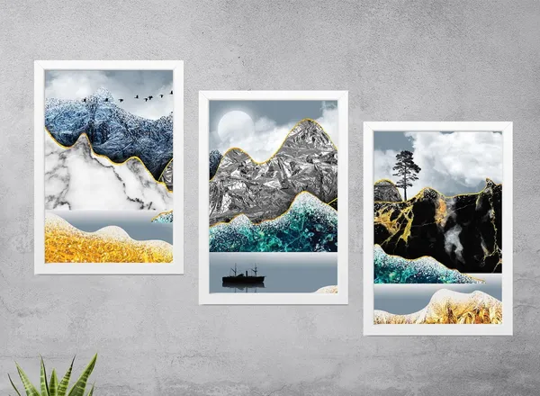 White__Abstract_Canvas_Painting_Set_Of_3_Wall_Hanging_Frame_|_For_Home,_Living_Room_Gallery_&_Office,_White,_Size_13.50_X_19.50_Inch,_Sf166