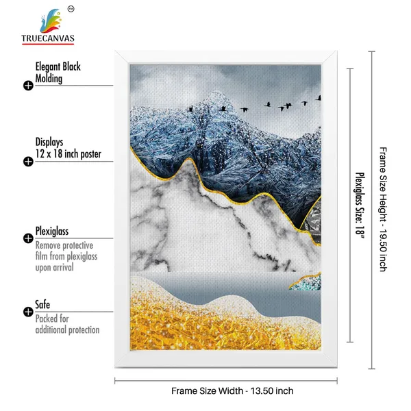 White__Abstract_Canvas_Painting_Set_Of_3_Wall_Hanging_Frame_|_For_Home,_Living_Room_Gallery_&_Office,_White,_Size_13.50_X_19.50_Inch,_Sf166