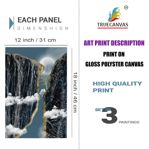 White__Abstract_Canvas_Painting_Set_Of_3_Wall_Hanging_Frame_|_For_Home,_Living_Room_Gallery_&_Office,_White,_Size_13.50_X_19.50_Inch,_Sf169