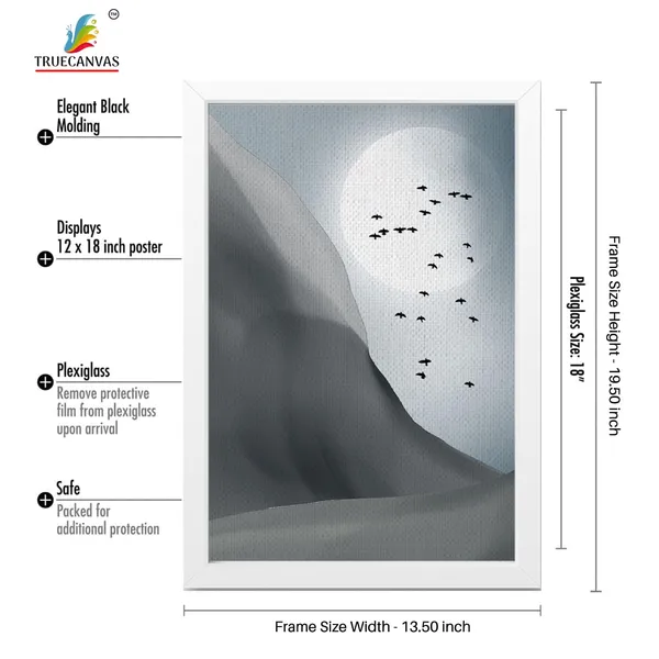 White__Abstract_Canvas_Painting_Set_Of_3_Wall_Hanging_Frame_|_For_Home,_Living_Room_Gallery_&_Office,_White,_Size_13.50_X_19.50_Inch,_Sf171