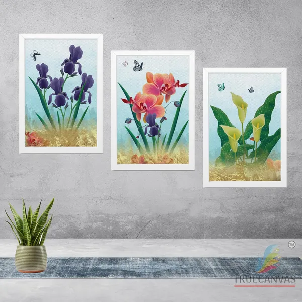 White__Abstract_Canvas_Painting_Set_Of_3_Wall_Hanging_Frame_|_For_Home,_Living_Room_Gallery_&_Office,_White,_Size_13.50_X_19.50_Inch,_Sf173
