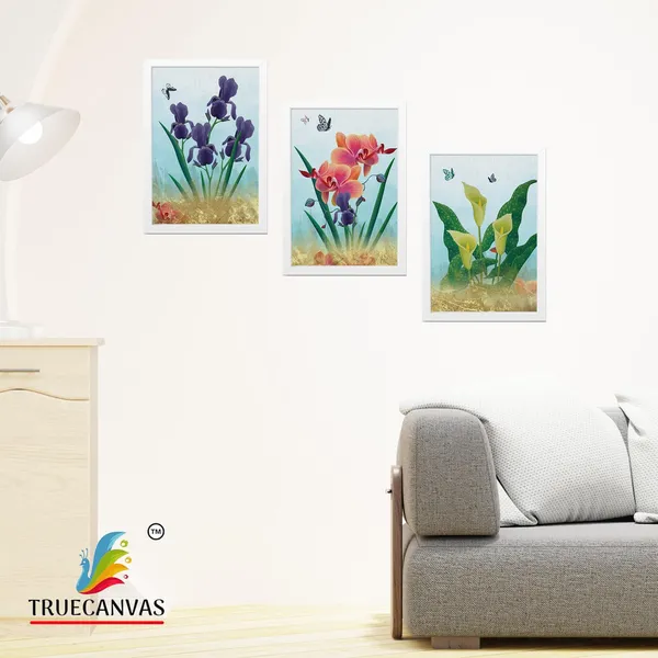 White__Abstract_Canvas_Painting_Set_Of_3_Wall_Hanging_Frame_|_For_Home,_Living_Room_Gallery_&_Office,_White,_Size_13.50_X_19.50_Inch,_Sf173
