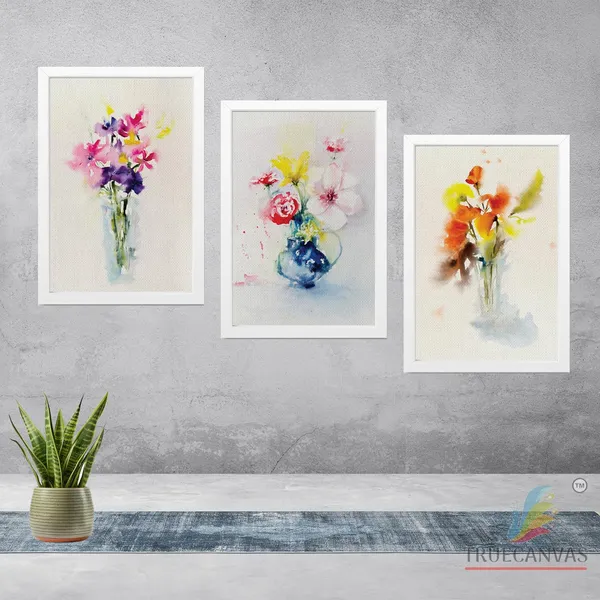 White__Abstract_Canvas_Painting_Set_Of_3_Wall_Hanging_Frame_|_For_Home,_Living_Room_Gallery_&_Office,_White,_Size_13.50_X_19.50_Inch,_Sf174