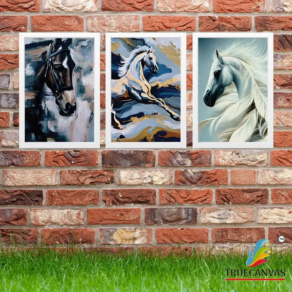 White__Abstract_Canvas_Painting_Set_Of_3_Wall_Hanging_Frame_|_For_Home,_Living_Room_Gallery_&_Office,_White,_Size_13.50_X_19.50_Inch,_Sf179