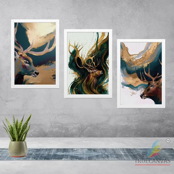 White__Abstract_Canvas_Painting_Set_Of_3_Wall_Hanging_Frame_|_For_Home,_Living_Room_Gallery_&_Office,_White,_Size_13.50_X_19.50_Inch,_Sf184