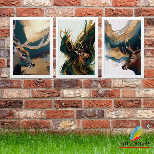 White__Abstract_Canvas_Painting_Set_Of_3_Wall_Hanging_Frame_|_For_Home,_Living_Room_Gallery_&_Office,_White,_Size_13.50_X_19.50_Inch,_Sf184