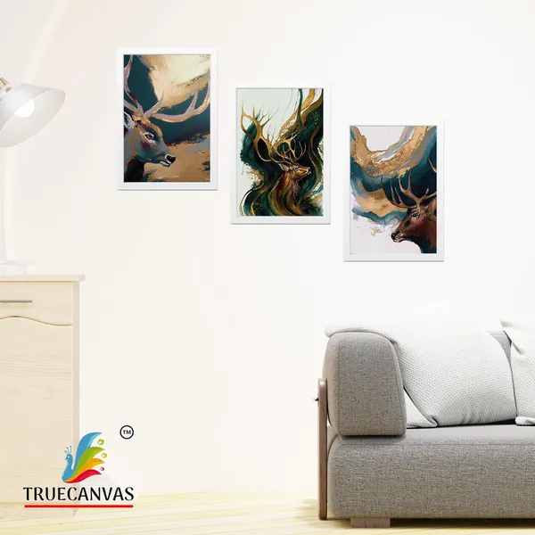 White__Abstract_Canvas_Painting_Set_Of_3_Wall_Hanging_Frame_|_For_Home,_Living_Room_Gallery_&_Office,_White,_Size_13.50_X_19.50_Inch,_Sf184