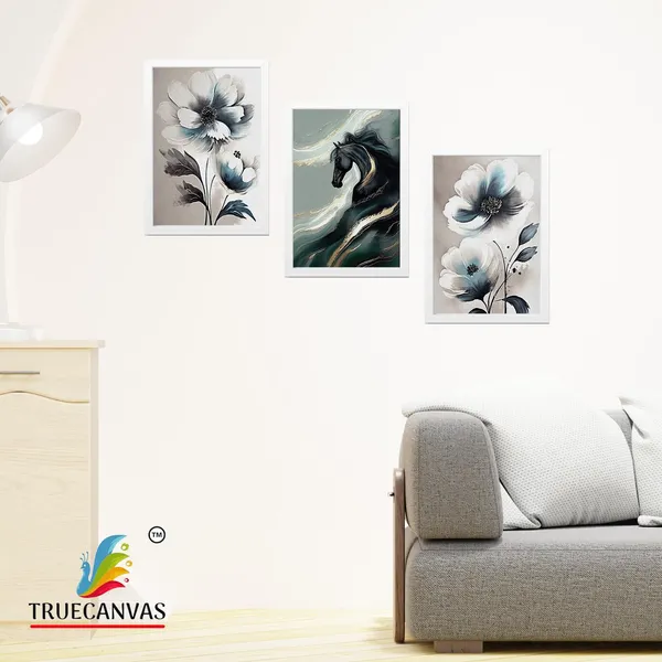 White__Abstract_Canvas_Painting_Set_Of_3_Wall_Hanging_Frame_|_For_Home,_Living_Room_Gallery_&_Office,_White,_Size_13.50_X_19.50_Inch,_Sf185