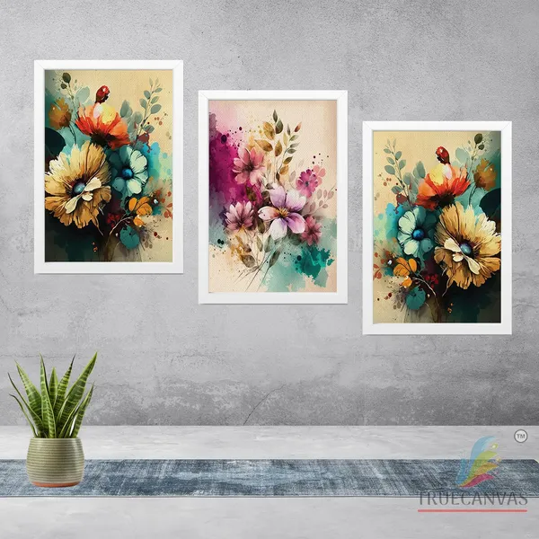 White__Abstract_Canvas_Painting_Set_Of_3_Wall_Hanging_Frame_|_For_Home,_Living_Room_Gallery_&_Office,_White,_Size_13.50_X_19.50_Inch,_Sf190