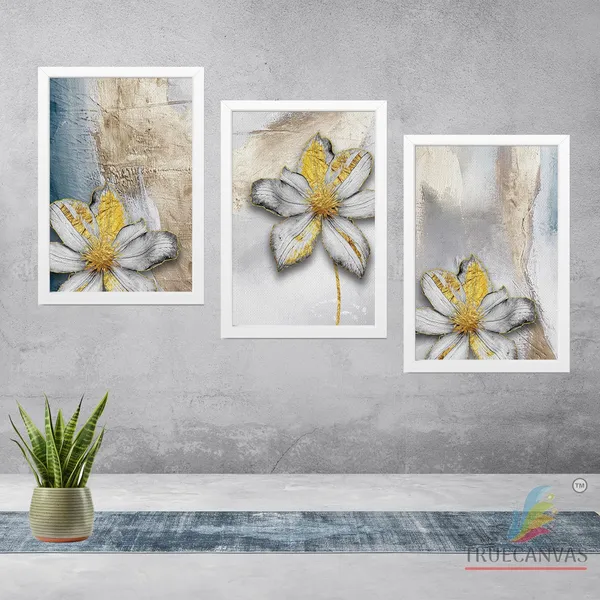 White__Abstract_Canvas_Painting_Set_Of_3_Wall_Hanging_Frame_|_For_Home,_Living_Room_Gallery_&_Office,_White,_Size_13.50_X_19.50_Inch,_Sf191