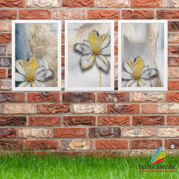 White__Abstract_Canvas_Painting_Set_Of_3_Wall_Hanging_Frame_|_For_Home,_Living_Room_Gallery_&_Office,_White,_Size_13.50_X_19.50_Inch,_Sf191