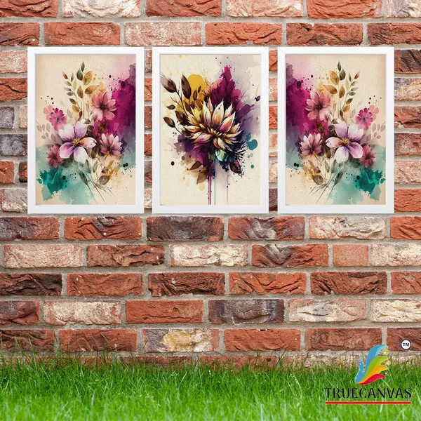 White__Abstract_Canvas_Painting_Set_Of_3_Wall_Hanging_Frame_|_For_Home,_Living_Room_Gallery_&_Office,_White,_Size_13.50_X_19.50_Inch,_Sf194