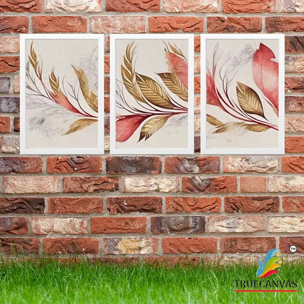 White__Abstract_Canvas_Painting_Set_Of_3_Wall_Hanging_Frame_|_For_Home,_Living_Room_Gallery_&_Office,_White,_Size_13.50_X_19.50_Inch,_Sf197