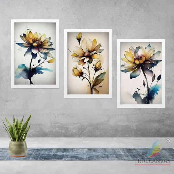 White__Abstract_Canvas_Painting_Set_Of_3_Wall_Hanging_Frame_|_For_Home,_Living_Room_Gallery_&_Office,_White,_Size_13.50_X_19.50_Inch,_Sf198