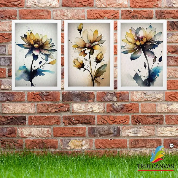 White__Abstract_Canvas_Painting_Set_Of_3_Wall_Hanging_Frame_|_For_Home,_Living_Room_Gallery_&_Office,_White,_Size_13.50_X_19.50_Inch,_Sf198