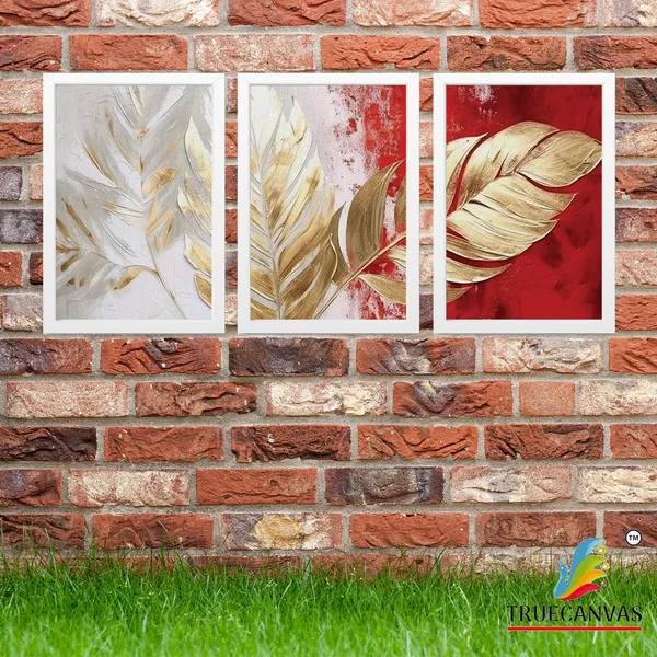 White__Abstract_Canvas_Painting_Set_Of_3_Wall_Hanging_Frame_|_For_Home,_Living_Room_Gallery_&_Office,_White,_Size_13.50_X_19.50_Inch,_Sf200