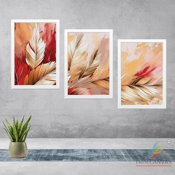 White__Abstract_Canvas_Painting_Set_Of_3_Wall_Hanging_Frame_|_For_Home,_Living_Room_Gallery_&_Office,_White,_Size_13.50_X_19.50_Inch,_Sf201