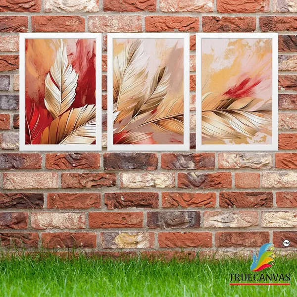 White__Abstract_Canvas_Painting_Set_Of_3_Wall_Hanging_Frame_|_For_Home,_Living_Room_Gallery_&_Office,_White,_Size_13.50_X_19.50_Inch,_Sf201