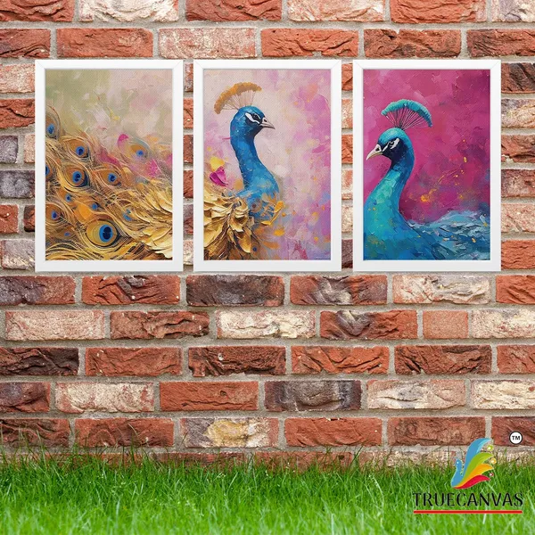 White__Abstract_Canvas_Painting_Set_Of_3_Wall_Hanging_Frame_|_For_Home,_Living_Room_Gallery_&_Office,_White,_Size_13.50_X_19.50_Inch,_Sf203