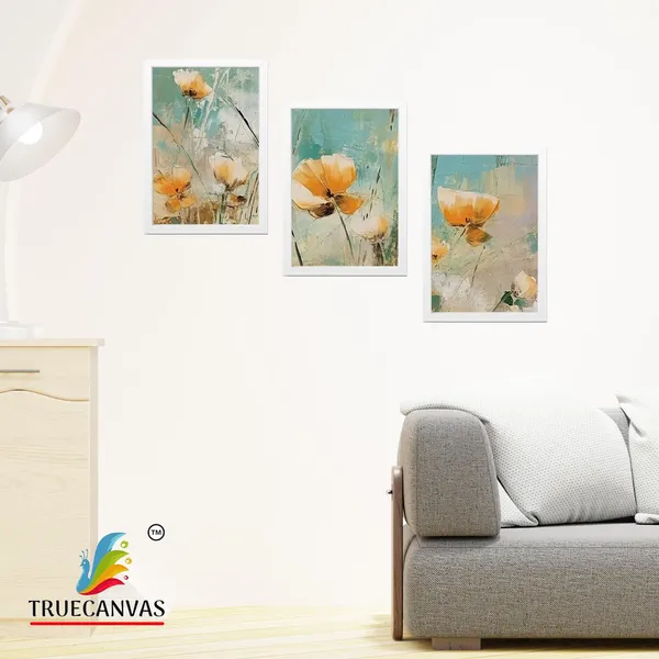 White__Abstract_Canvas_Painting_Set_Of_3_Wall_Hanging_Frame_|_For_Home,_Living_Room_Gallery_&_Office,_White,_Size_13.50_X_19.50_Inch,_Sf207