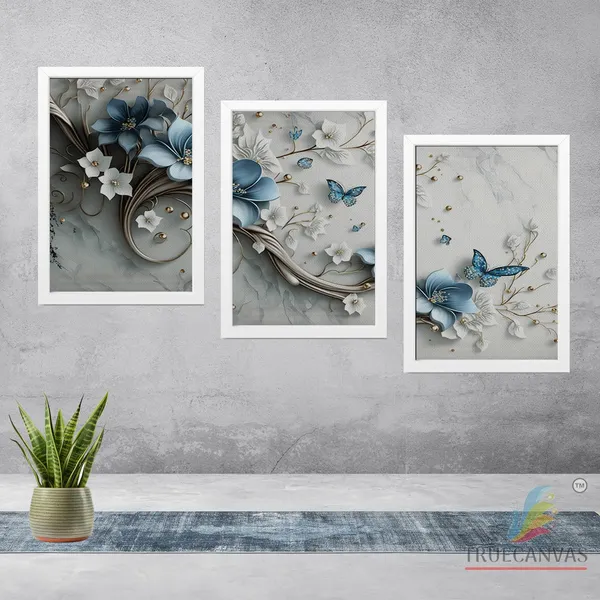 White__Abstract_Canvas_Painting_Set_Of_3_Wall_Hanging_Frame_|_For_Home,_Living_Room_Gallery_&_Office,_White,_Size_13.50_X_19.50_Inch,_Sf213