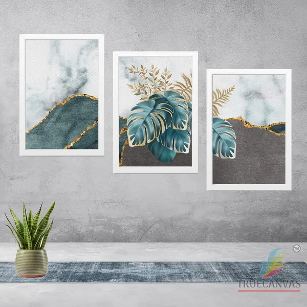 White__Abstract_Canvas_Painting_Set_Of_3_Wall_Hanging_Frame_|_For_Home,_Living_Room_Gallery_&_Office,_White,_Size_13.50_X_19.50_Inch,_Sf214
