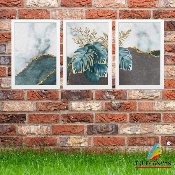 White__Abstract_Canvas_Painting_Set_Of_3_Wall_Hanging_Frame_|_For_Home,_Living_Room_Gallery_&_Office,_White,_Size_13.50_X_19.50_Inch,_Sf214