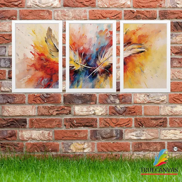 White__Abstract_Canvas_Painting_Set_Of_3_Wall_Hanging_Frame_|_For_Home,_Living_Room_Gallery_&_Office,_White,_Size_13.50_X_19.50_Inch,_Sf215