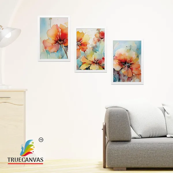 Multicolor_Abstract_Canvas_Painting_Set_Of_3_Wall_Hanging_Frame_|_For_Home,_Living_Room_Gallery_&_Office,_White,_Size_13.50_X_19.50_Inch,_Sf217