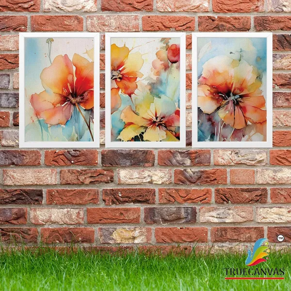 Multicolor_Abstract_Canvas_Painting_Set_Of_3_Wall_Hanging_Frame_|_For_Home,_Living_Room_Gallery_&_Office,_White,_Size_13.50_X_19.50_Inch,_Sf217