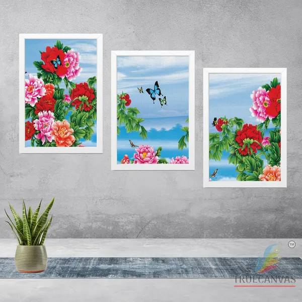 White__Abstract_Canvas_Painting_Set_Of_3_Wall_Hanging_Frame_|_For_Home,_Living_Room_Gallery_&_Office,_White,_Size_13.50_X_19.50_Inch,_Sf224