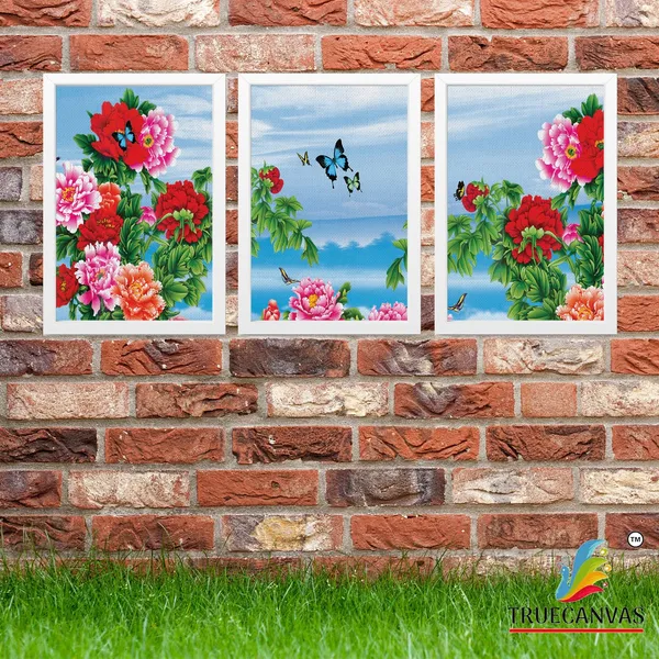 White__Abstract_Canvas_Painting_Set_Of_3_Wall_Hanging_Frame_|_For_Home,_Living_Room_Gallery_&_Office,_White,_Size_13.50_X_19.50_Inch,_Sf224
