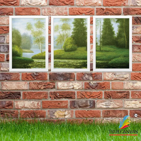 White__Abstract_Canvas_Painting_Set_Of_3_Wall_Hanging_Frame_|_For_Home,_Living_Room_Gallery_&_Office,_White,_Size_13.50_X_19.50_Inch,_Sf227