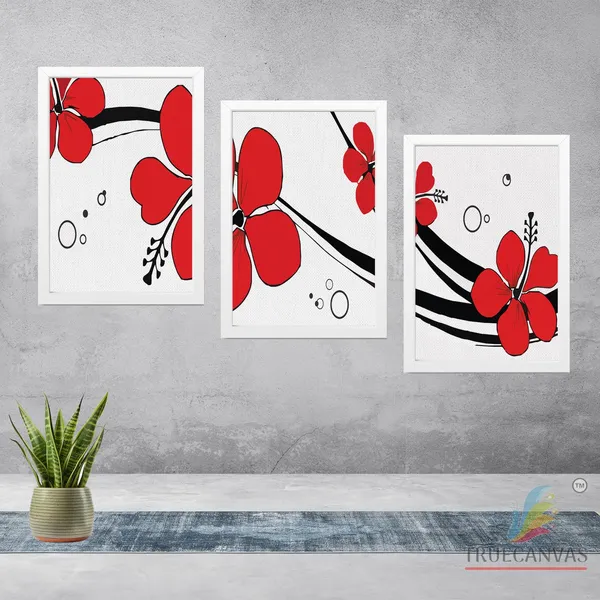 White__Abstract_Canvas_Painting_Set_Of_3_Wall_Hanging_Frame_|_For_Home,_Living_Room_Gallery_&_Office,_White,_Size_13.50_X_19.50_Inch,_Sf230