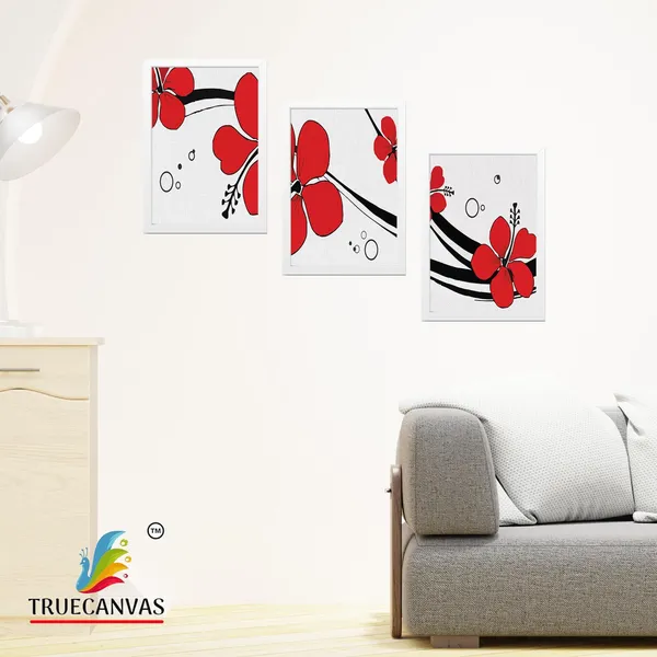 White__Abstract_Canvas_Painting_Set_Of_3_Wall_Hanging_Frame_|_For_Home,_Living_Room_Gallery_&_Office,_White,_Size_13.50_X_19.50_Inch,_Sf230