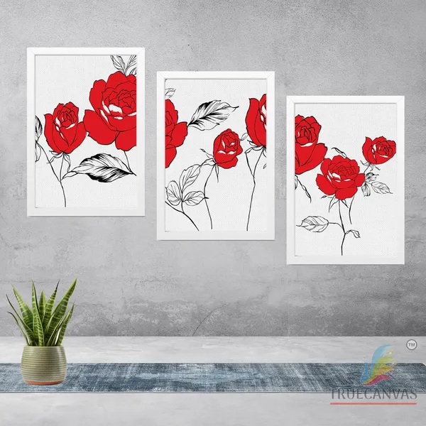 White__Abstract_Canvas_Painting_Set_Of_3_Wall_Hanging_Frame_|_For_Home,_Living_Room_Gallery_&_Office,_White,_Size_13.50_X_19.50_Inch,_Sf232