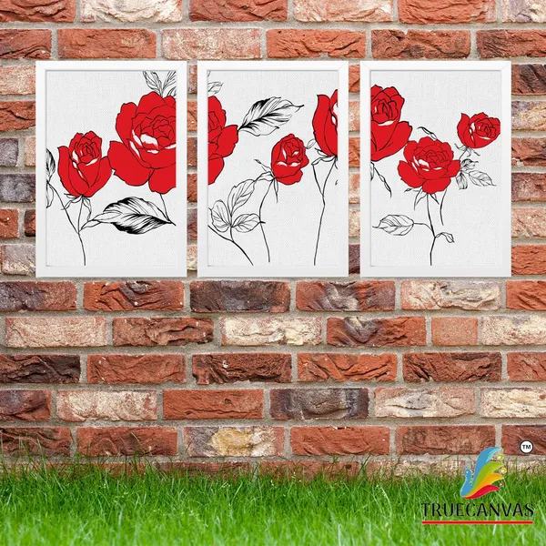 White__Abstract_Canvas_Painting_Set_Of_3_Wall_Hanging_Frame_|_For_Home,_Living_Room_Gallery_&_Office,_White,_Size_13.50_X_19.50_Inch,_Sf232