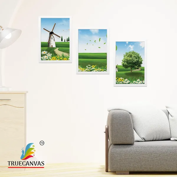 White__Abstract_Canvas_Painting_Set_Of_3_Wall_Hanging_Frame_|_For_Home,_Living_Room_Gallery_&_Office,_White,_Size_13.50_X_19.50_Inch,_Sf234