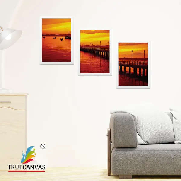White__Abstract_Canvas_Painting_Set_Of_3_Wall_Hanging_Frame_|_For_Home,_Living_Room_Gallery_&_Office,_White,_Size_13.50_X_19.50_Inch,_Sf235