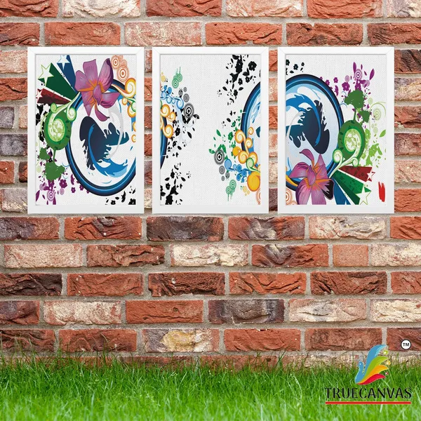 White__Abstract_Canvas_Painting_Set_Of_3_Wall_Hanging_Frame_|_For_Home,_Living_Room_Gallery_&_Office,_White,_Size_13.50_X_19.50_Inch,_Sf238