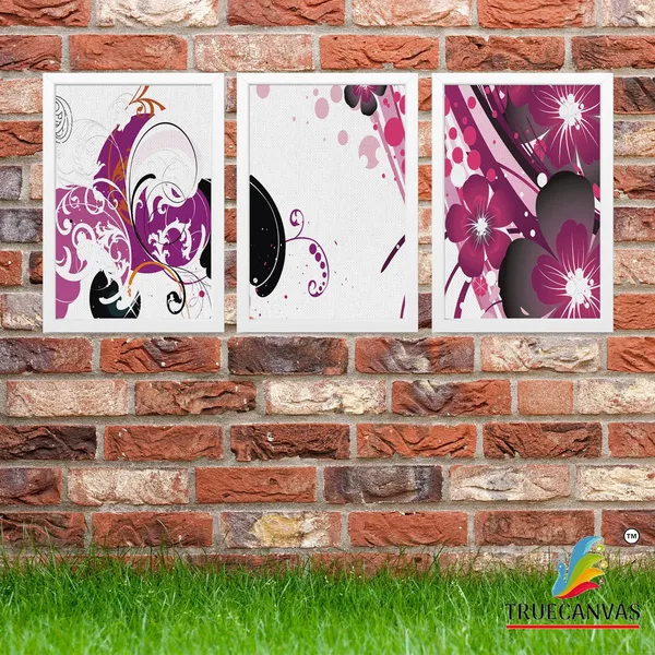 White__Abstract_Canvas_Painting_Set_Of_3_Wall_Hanging_Frame_|_For_Home,_Living_Room_Gallery_&_Office,_White,_Size_13.50_X_19.50_Inch,_Sf239