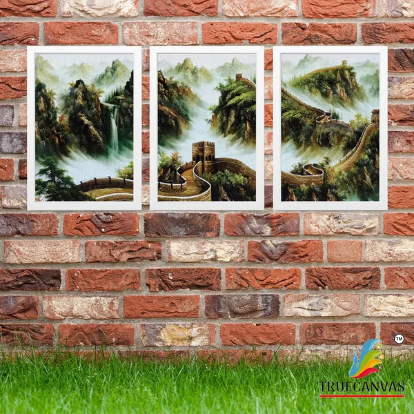 White__Abstract_Canvas_Painting_Set_Of_3_Wall_Hanging_Frame_|_For_Home,_Living_Room_Gallery_&_Office,_White,_Size_13.50_X_19.50_Inch,_Sf241